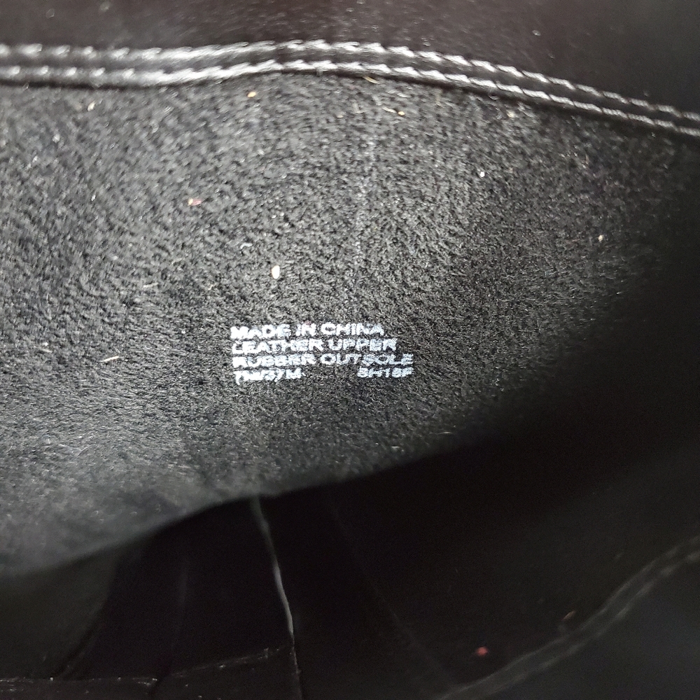 NEW Michael Kors Heather Black Leather Boots - Picture 6 of 14